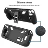 Cases Silicone Console Protector Anti Slip Soft Shell Game Console Case med fällbar konsoltillbehör för ångdäck