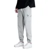 Herenbroek Drawstring Jogger Biker Men Training wandelen Running Man Casual broek Y2K kleding Pantalones Gym Sweatpants sportkleding