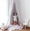 Nordic Nursery Canopy Tents for Girl Room Hanging Tält Baby Girl Room Decor Dome Spets Bed Canopy Mosquito For Children Room