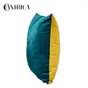 Pillow CANIRICA Cover Yellow Throw Pillows 45 Velvet Home Decorative Funda Cojin For Sofa Living Room Bedroom