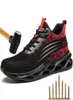 Veiligheidsschoenen werken Sneakers antipunctuur Antismash Steel Toe Sport Safty Lightweight Men 2204118826343