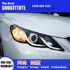 Front Lamp For Toyota Mark X LED Headlight 10-13 DRL Daytime Running Lights Streamer Turn Signal Indicator Headlights High Beam Angel Eyes