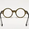 Optiska glasögon för män Kvinnor Retro Designer TVR 520 Fashion Sheet Glassices Acetate Frame Detaljerad elasticitet Rund stil Anti-Blue Light Lens Plate with Box