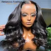 180d 1626 Body Wave Lace Front S HEURS HEIRS LACE S Pré-cueillette de dentelle transparente Brésilien Brazil Wave Human Hup Hair S 240408