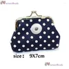 Bangle 6 Colors 18Mm Snap Button Jewelry Dot Spot Coin Purses Small Wallets Pouch Kids Girl Womens Money-Bags For Gift Qb618 Drop Deli Otifq