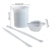1 Set Reusable Resin Art Mixing Measuring Cups Silicone Stir Stick Epoxy Mold Jewelry Making DIY Tool