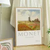 Vintage Master Monet Flower Landscape Posters Prints Wall Art Canvas Painting Nordic Wall Pictures For Living Room Home Decor