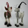 Christmas Gnomes Elk Doll Söt dekoration Plush Elf Ornaments Dekorationer för inomhusheminredning Xmas Party Gift 2110192178