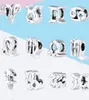 925 Silver Fit Charm 925 Bracelet NEW Constellation Zodiac Aries Sagittarius Diy charms set Pendant DIY Fine Beads Jewelry5424422