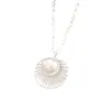 Chains The Korean Version Of A Clavicle Pearl Pendant Necklace Trending Jewelry Long Chain Trend Neck