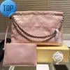 Sac en cuir top classique Femmes Chauels portefeuille Hands Sac à main de grande capacité