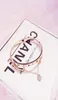 Bracelets de aço inoxidável de ouro rosa inteiro pulseiras femininas Coração para sempre Love Brand Charm Bracelet para mulheres Jóias famosas5536655