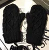Hoogwaardige merkhandschoenen unisex wol wanten Europese modeontwerper warme handschoenen gebreide handschoenen177e9504964