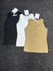 Damen Strick Tees Damen T -Shirts ärmellose Frau Westen Summertanks T -Shirts Kurzhemd Ice Seidentimen#A3