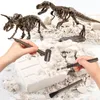 Dinosaur Bones Education Toys for Children Mining Toy Set Biologi Fördelar Anatomi Modell Tyranosaurus Rex Mammoth Stegosaurus