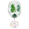 Mugs Storage Cup Christmas Goblet Decor Glass Drinking Xmas Party Hushållens cocktailglasögon