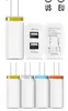 Metalowa podwójna ładowarka ścienna USB Ładowarka US EUE Wtyczka 21a AC Power Adapter Walk Wtyczka 2 Port dla IP 11 Pro Max Samsung Xiao4812746