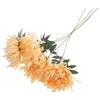 Decoratieve bloemen 4 pc's levensecht zijden Afrikaanse madeliefjes gesimuleerd Home Decor Artificial Fake Daisy Diy Arrangement