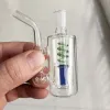 10 mm Joix Mini petit narguilé en verre 3,1 pouces Longueur Brûleur d'huile Smoke Shisha Pipes en verre diposable Percolater Bubbler Tobacco Bowl LL