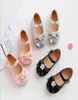 Kinder Girls Schuhe Schmetterlingsknoten klassische Muster Mädchen Schuhe Geburtstag Geschenke Ballett Flats Weiche Sohle Baby Schuhe9171301