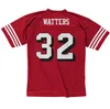 Stitched Football Jerseys 32 Rickey Watters 1994 Mesh Legacy Pensionerade Retro Classics Jersey Men Women Youth S-6XL