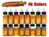 16 couleurs 30 ml de bouteille tatouage encre noire art corporel permanent peinture micro pigment brun eye-liner lèvre tatouage art beauté3129469