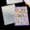 10 Sheet A4 Binder Sleeves 1/2/3/4/6/8/9/10 Pocket 10x15 4x6 Photo Album Plastic Sleeves PVC Free Postcard Photocard Binder Page