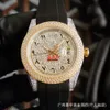 Luxury Look Fullt Watch Iced For Men Woman Top CraftSmanship Unikt och dyra Mosang Diamond 1 1 5A Watchs For Hip Hop Industrial Luxurious 3501