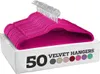 Premium Velvet Hangers Non Slip Durable 50 Pack Clothing Racks30797915786655