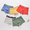 Unterwäsche Jungen Unterwäsche Kinder Panties Jungen Baumwollboxer Shorts Kinderhähnen Kinder Unterwäsche für 216 Jahre 5 PCs