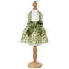 Vestido de cachorro floral elegante e elegante de vestido de cachorro fácil de usar a princesa curvatura Camisole para cães e gatos pequenos