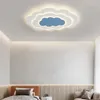 Plafonniers créatifs de métal nuage de la lampe d'enfants pour la chambre à coucher de chambre à chambre à coucher