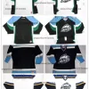 MTHR 2017 Nieuwste ECHL Alaska Aces Mens Dames Kinderen 100% Borduurwerk Custom Elke naam Any Nr. Beste Kwaliteit Goedkope Hockey Jerseys Doel Cut