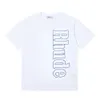 Designer Rhude Mens T-Shirt Hochwertige Tess Designer Casual Mode Kurzarm Europa Amerika Frauen rund Hals T-Shirts US Size S-XXL 245 187