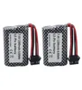 2PCS 74V 1200mAh Lithium Battery For R208 R308 2008 R206 RC Boat Battery High Speed Speedboat Ship Model Accessories4349159