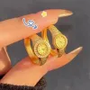 Kreative Uhrenformringe für Frauen verstellbare Öffnungsringe Männer Vintage Punk Mini Watch Finger Ring Paar Ringe Juwely Geschenk