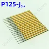 20 / 100pcs P125-J Test de test Spring Pin de test POGO PIN P125-J0.6 ICT FCT PCB Test Tool 0.6 / 1.7 / 2.02 / 33.35 mm