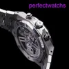 Elegant AP Wrist Watch Royal Oak Series 26240st Automatic Machinery Mens 41mm Gauge Automatic Machinery Complete Set