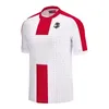 24/25 Georgia Kvaratskhelia Jersey de futebol das ilhas 2024 Camisas de futebol da equipe nacional Kit Chakvetadze Davitashvili Kvilitaia Mikautadze Zivzivadze Home White