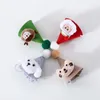 Köpek giyim kedi Noel Noel Baba Şapka Eşarp Set Set Köpekler Parti Kostüm Cosplay Giydirme Festivali Bandanas Po Po Pops Puppy için