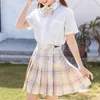 PLECTED KOT Black Mini Summer Winter Micro Plaid High midja White Pink Kawaii Harajuku Goth Y2K 240403