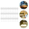 Party Decoration 60 PCS Miniature House Po Props Model Accessories Goblet Miniture Decorative Miniatures Glass