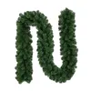 Decorative Flowers 270cm Greenery Christmas Wreath Plastic Pine Garland Xmas Decoration For Tree Stairs Fireplaces Garden