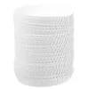 Disposable Cups Straws 100 Pcs Coffee Cup Glass El Drinking Jar Lids Household Tea Covers Home White Paper Milk Travel