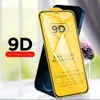 9d couverture complète Clear Mobile Protective Film 9h Téléphone portable Tempéré Glass Screen Guard Protecteur