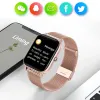 Watches 2023 Nya kvinnor Bluetooth Smartwatch HD Screen Music Fitness -funktioner Uppgradera din livsstil för det moderna dig!