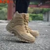 Fitness Shoes Tactical Military Combat Boots Men Genuine Leather US Army Hunting Trekking Camping Mountaineering Winter Work Boot