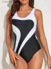 Women's Swimwear Swimwear 2022 Swimsuit Women One Piece Sexy Lady Swimwear Push Up Bodysuit Racing Bathing Suit Fe Sports Mayo Summer Swimming XXL C240412