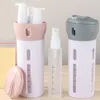 Storage Bottles Useful Travel Dispenser Bottle ABS Rotary Switching Lotion Portable Container Home Supply