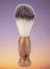 Baschette per barbiere BADGER BRUSS BRUSH RAZO con manico in legno Men039s Salon per la pulizia della barba per la barba 7297115